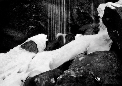 Ice and Flowing Water-2