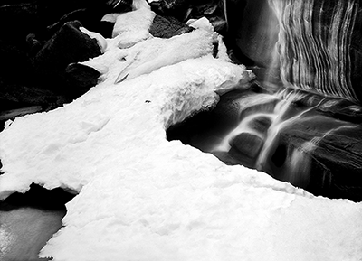 Ice and Flowing Water 1
